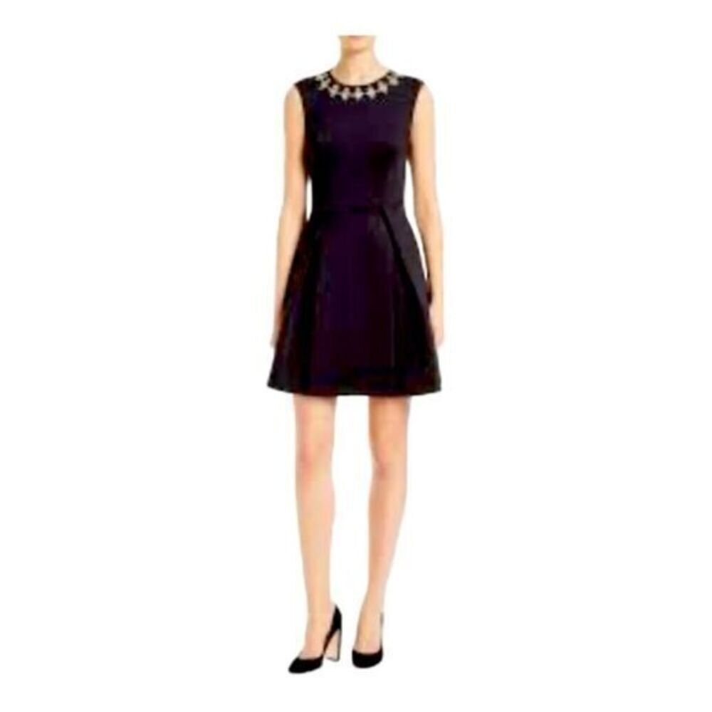 One Clothing LA Skater Bejeweled Velvet Sleeveless Dress Size‎ M